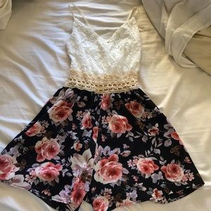 floral romper